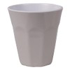 Serroni Café Two-Tone Melamine Cup, 260 ml, Dusty Grey
