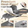 Kingboard Small Ironing Board with Iron Holder, Tabletop Iron Board