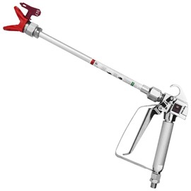 Airless Paint Spray Gun 3600 PSI, Sprayer with 12inch Tip Extension Pole, 517 Spray Tip