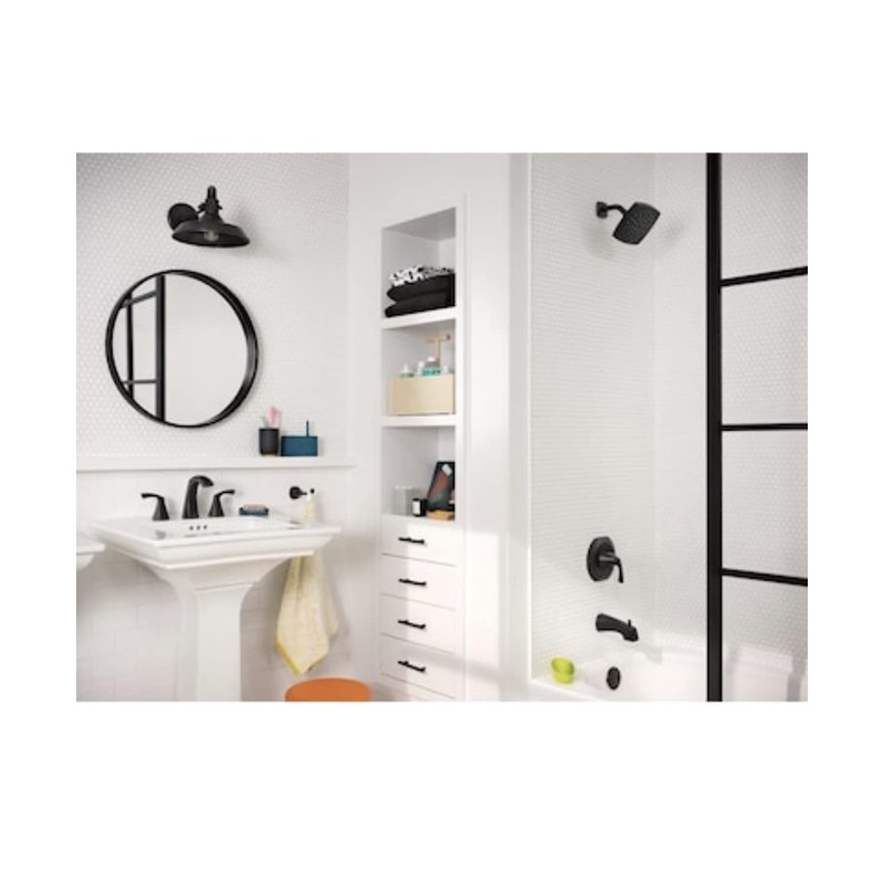 Moen Faucet BR WS HIARC LNDOR MBK2H 84504BL