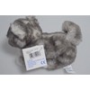 EBO 50057 Kitten 14 cm Grey Pointed Soft Plush