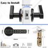 Advwin Smart Lock Door, Fingerprint Keypad Deadbolt Lock Keyless Entry