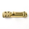 Merriway® BH02040 Heavy-Duty Tower Bolt - Polished Brass, 4" (100mm)