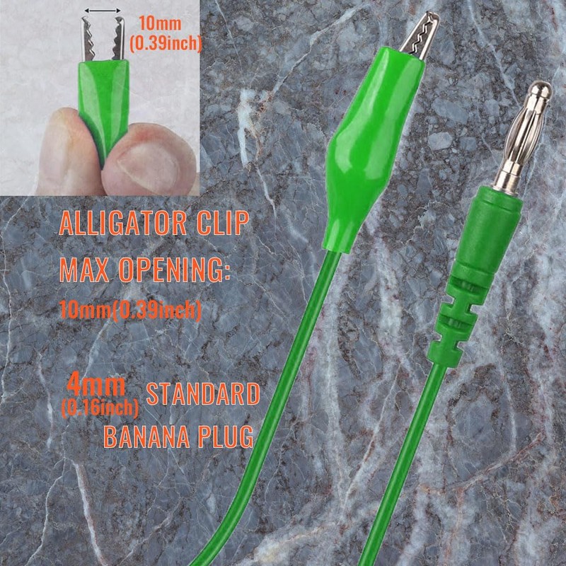 22PCS Back Probe Kit with Wire Piercing Probes, Banana Plug
