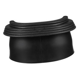 GRIRIW 6PCS Pool Table Pocket Liner Set Durable Plastic Billiards Table Accessories for Bar Home Use Easy to Install Black Color for Enhanced Gameplay