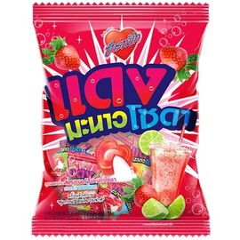 Heartbeat Strawberry Lime Soda Heart Shaped Hard Candy, (100 Counts), 10.58 Oz