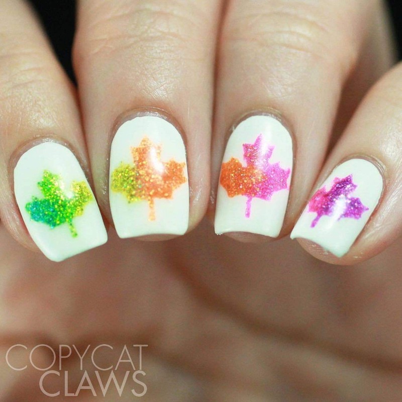 Whats Up Nails - Canadian Flag Vinyl Stencils for Nail