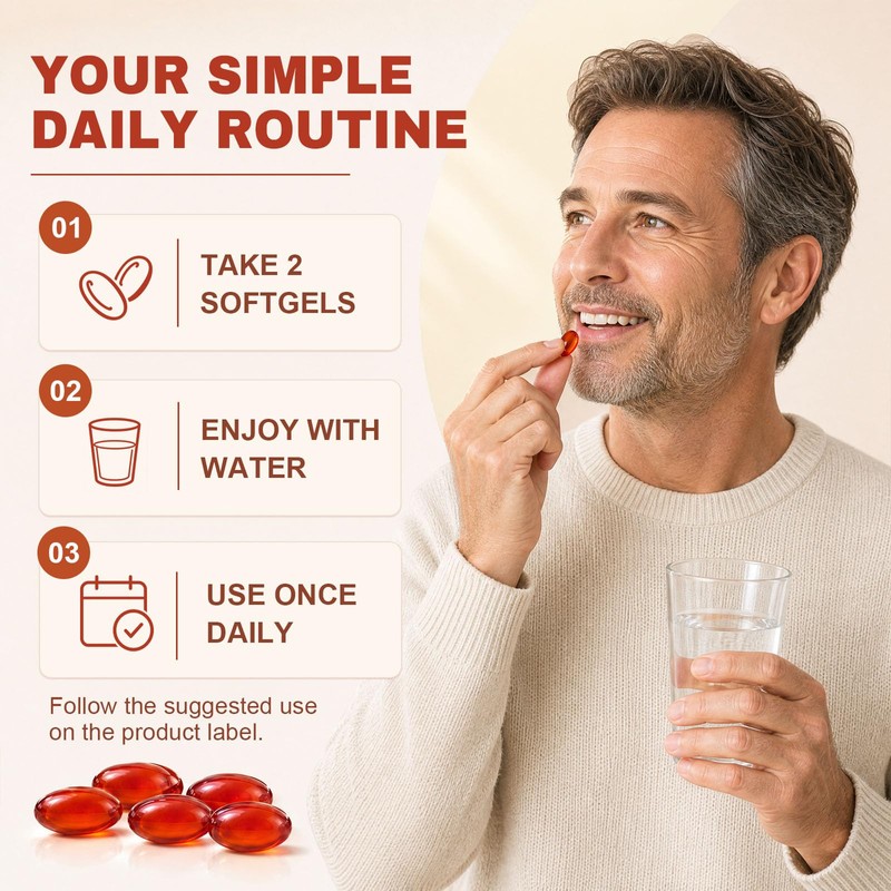 Odorless 2-Year Aged Garlic Extract Softgels with CoQ10 Ubiquinol &