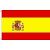 Spain Flag Giant 8 x 5 FT State Crest Spanish