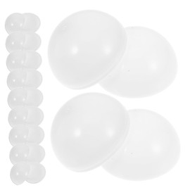 KONTONTY Round Capsules Gumballs Machine Toy 25pcs Plastic Hollow Balls Raffle Drawing Balls Boys and Girls Vending Machine