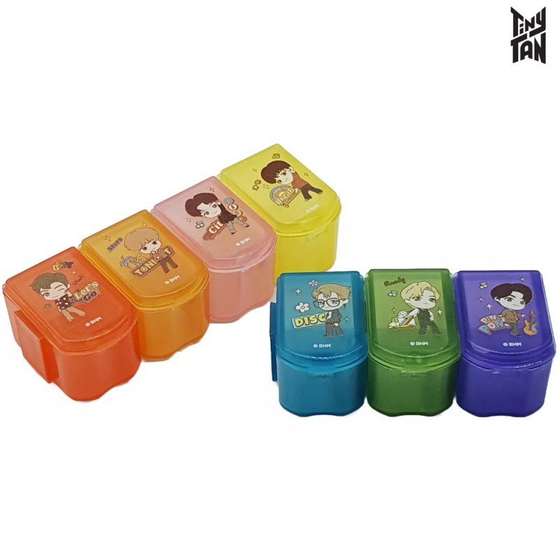TinyTAN BTS Merchandise K-POP Merch TinyTAN Daily Portable Detachable Pill