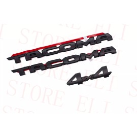 Toyota OEM 2016-2023 TOYOTA TACOMA TRD OFF ROAD BLACKOUT EMBLEM OVERLAY KIT OEM 4x4