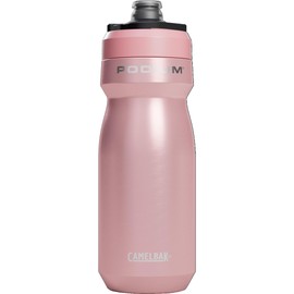 CamelBak Podium Steel Insulated Stainless Steel Bike Water Bottle – for Cycling, Fitness & Sports- Fits Most Bike Cages, 18oz - Petal