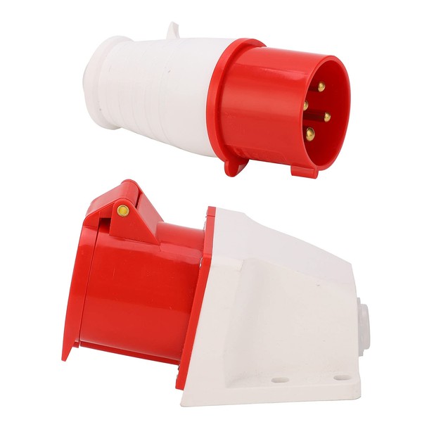 Garosa Enchufe Trifásico de 32A Conector de 4 Pines Trifásico