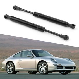 Bonnet Lift Strut, 2-Piece Front Bonnet Lift Made of Aluminium Alloy Bonnet Strut SG406023 Supports Rod Arm Fit for 911/