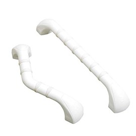 Performance Health Prima White Angled Grab Rail - 32.5 cm (Eligible for VAT relief in the UK)