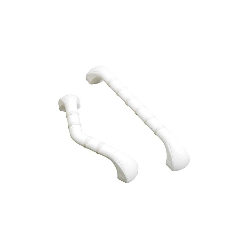 Performance Health Prima White Angled Grab Rail - 32.5 cm