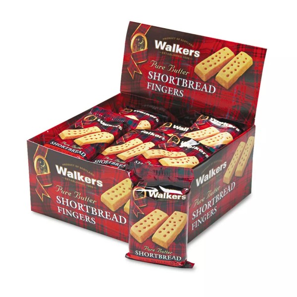 Walkers W116 Shortbread Cookies (24/Box) New