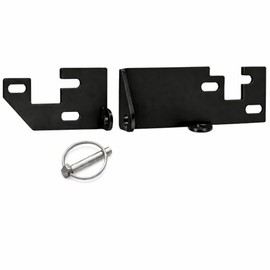 Prickstop Rear Door Lock for Fiat Ducato, Peugeot Boxer, Citroen Jumper H1, H2, H3, Burglar Protection Camper with Folding Pin X290, X250 (Black Powder Coated Steel, Deadbolt)