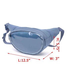 CHERRY SAUCE Ita Bag Belt Bag Shoulder Bag Fanny Pack Waist Pack for Travel Walking Running Hiking Cycling