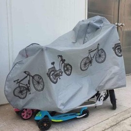 JQ Bicycle Waterproof Cover (Gray) Bicycle Customization Bicycle Storage / 자전거 방수커버 (그레이) 자전거꾸미기 자전거보관