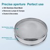 LVDALAB 304 Stainless Steel Mesh Lab Sieve, 14 Mesh(1.43mm) Aperture
