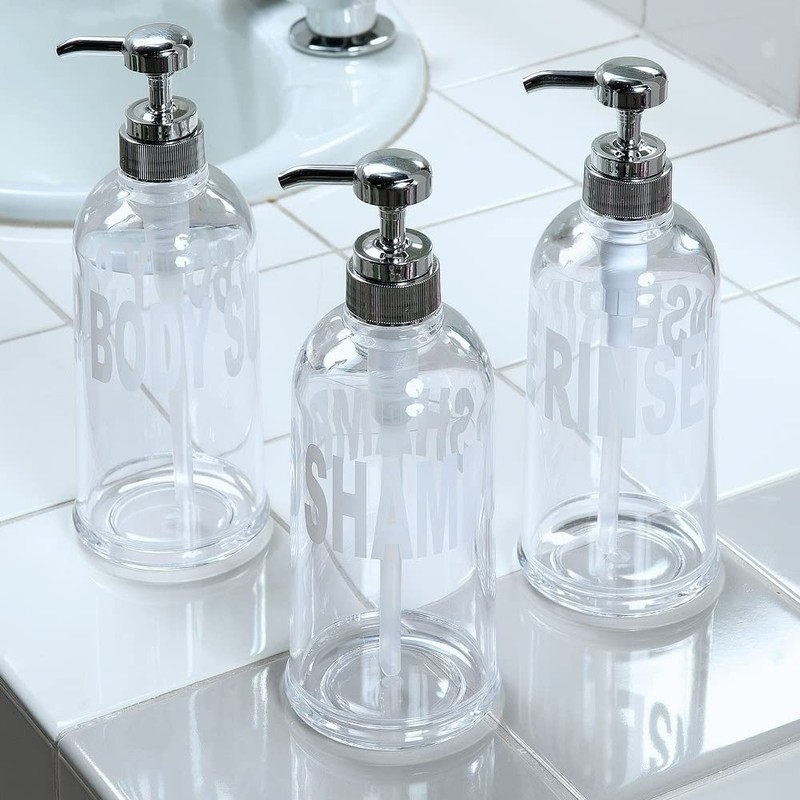 Senko Mobilia 55339 Soap Bottle Dispenser, For Body Soap, Diameter