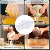 3Pcs Bowl-Shaped Reusable Nylon Cheese Cloth Filter Bag, Bowl-Shaped Fine