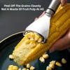 Corn Scraper,Stainless Steel Corn Peeler,Corn Cob Stripper,Corn Cob Thresher,Corn Kernel