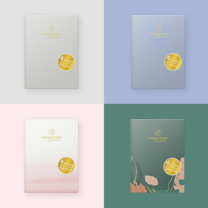 Four Steps Journal - Diary for a Sustainable Positive Routine,