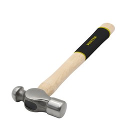 Surtek 12SG Martillo pulido de bola con mango de madera con grip de 13, 12 oz                                                                         