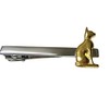 Gold Toned Egyptian Cat Square Tie Clip