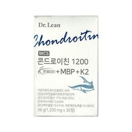 닥터린 콘드로이친 1200 콘레이티 MBP K2 1200mg x 30정 (AD) Dr. Lin Chondroitin 1200 Conrayti MBP K2 1200mg x 30 Tablets (AD)