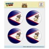 American Samoa US Territory Flag Puffy Bubble Dome Scrapbooking Crafting