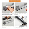 Pull Out Pants Rack for Closet, Retractable Wardrobe Trousers Rack