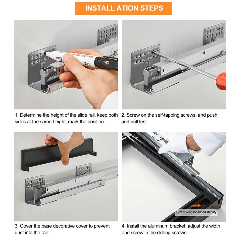 Pull Out Pants Rack for Closet, Retractable Wardrobe Trousers Rack