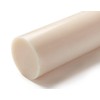 Delrin Plastic Rod Natural White 30mm Diameter x 300mm Long