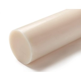Delrin Plastic Rod Natural White 30mm Diameter x 300mm Long Grade A