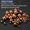 uxcell 200 Pcs Bearing Balls, 1.5mm Diameter Precision Solid Copper