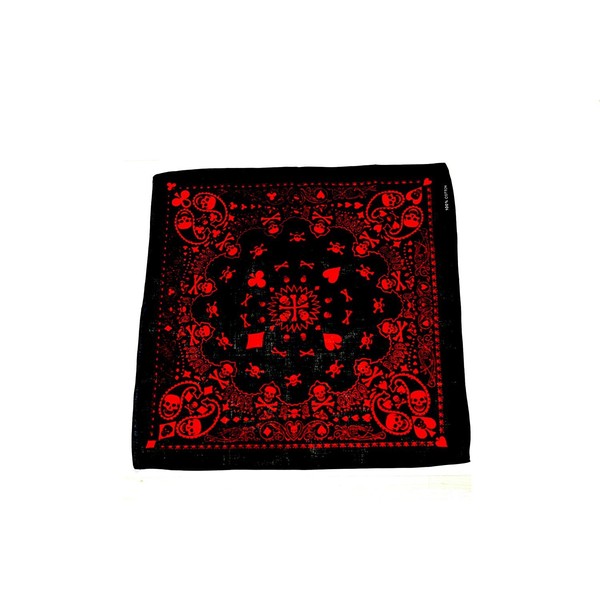 Zac's Alter Ego Designed Skull Bandanas, Neckerchiefs 100% Cotton