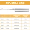 DBREAKS Extendable Clothes Rail for Pull-Out Clothes Hangers, Wardrobe Rail,