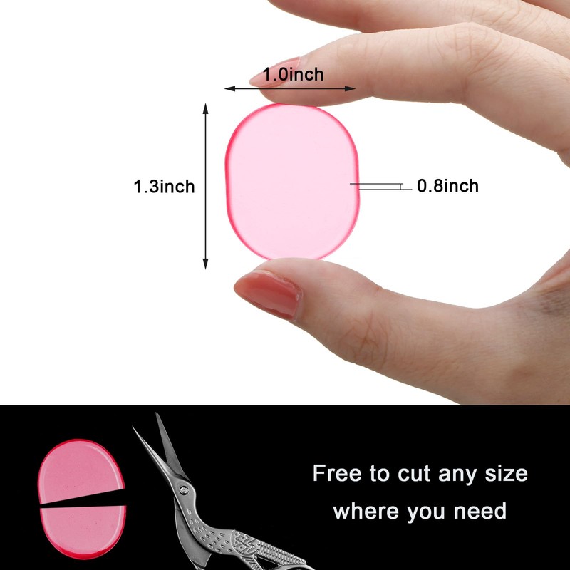 Fiada 30 Pieces Drum Dampeners Gels Silicone Gel Pads Soft