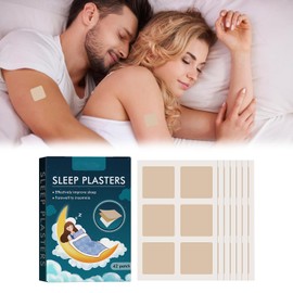 42 Stück Schlaf Patches, Schlafpflaster, Ganz Natürliche Tiefschlafpflaster, Verbesserte natürliche Tiefschlaf Patches, Pflaster Durchschlafen, Schlaftabs für Erwachsene, Müdigkeit Zu Reduzieren