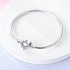 NARMO 925 Sterling Silver Bracelets Guardian Heart Bracelet for Women