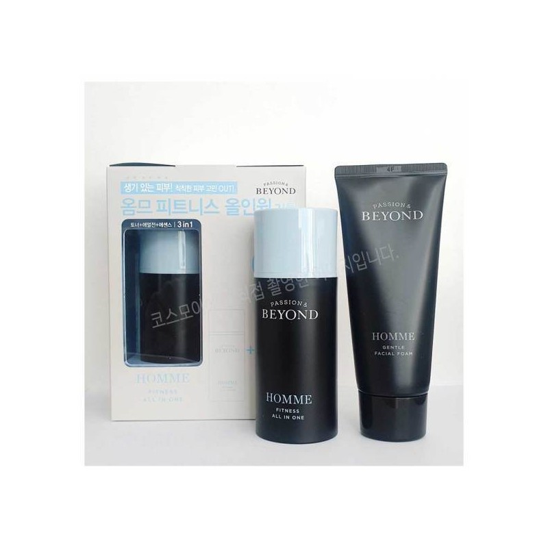 Beyond 비욘드 옴므 피트니스 올인원 100ml + 폼 100ml Beyond