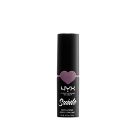 NYX Professional Makeup, Suede Matte, Labial en barra, Tono Violet Smoke