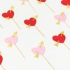 Confetti! Valentine's Day Ombre Heart Cupcake Toppers