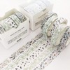 Japanese Style Pattern Washi Tape 5 Rolls Creativity Masking Tape