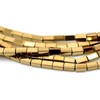Hematite Beads Gold Hematite Beads 4 x 2 mm Non-Magnetic