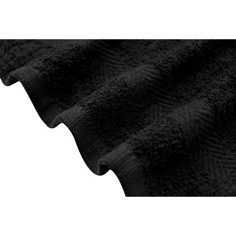 QCS Towels – 12 Pack Washcloths Set 30 x 30